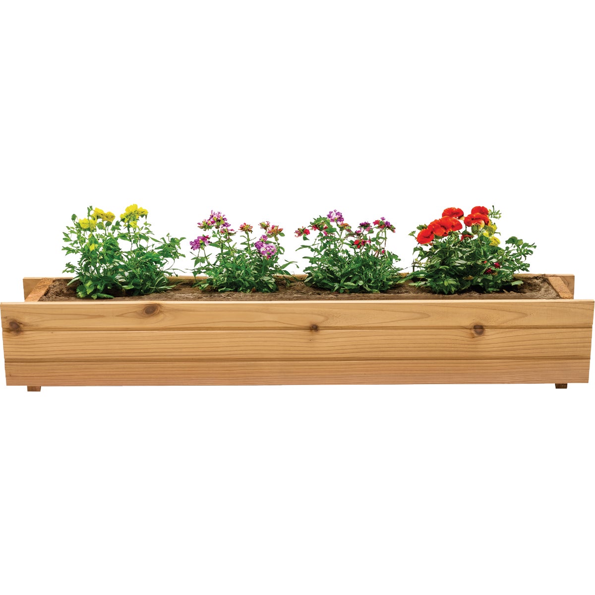 Real Wood Products 35 In. Cedar Window Box