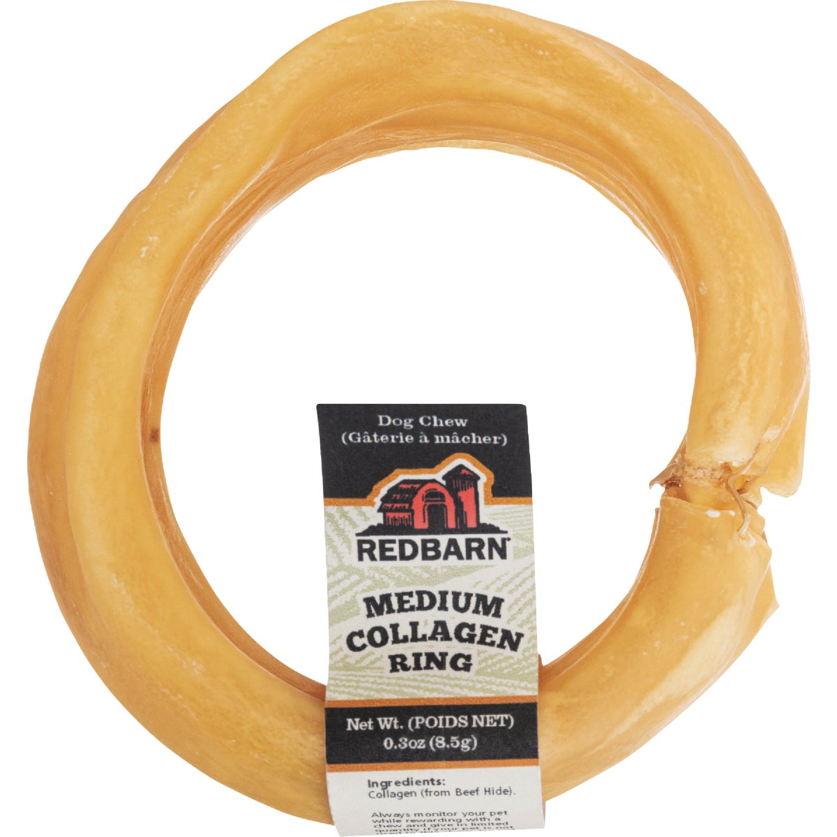Redbarn 3 In. Collagen Ring Dog Treat