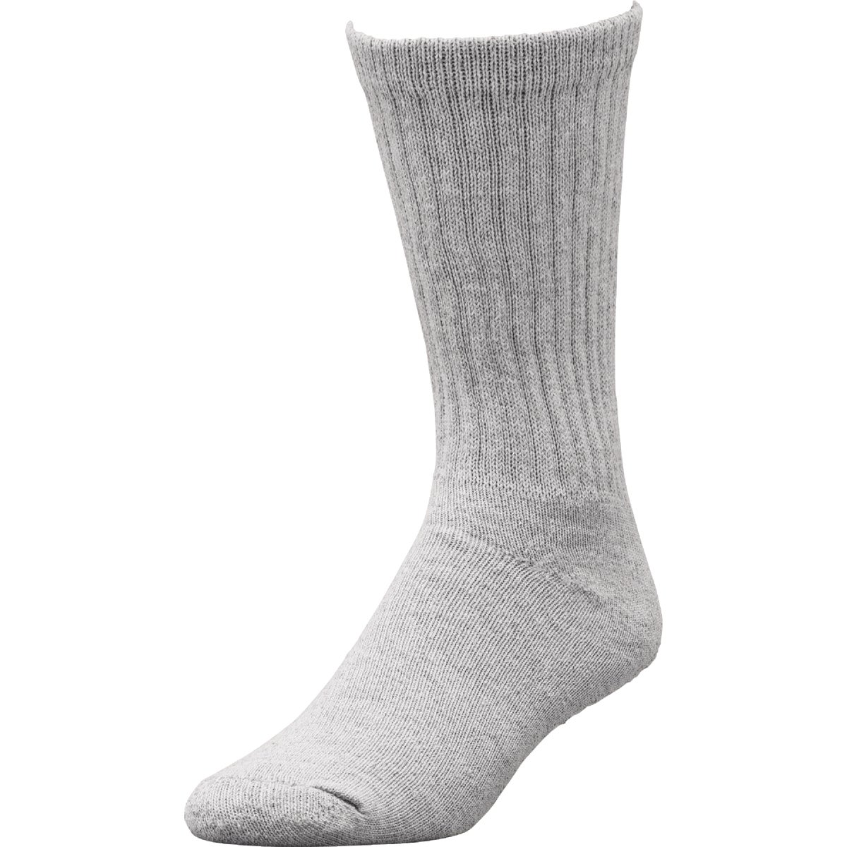 Railroad Sock Gray Welt Top Crew Premium Sock (3-Pack)