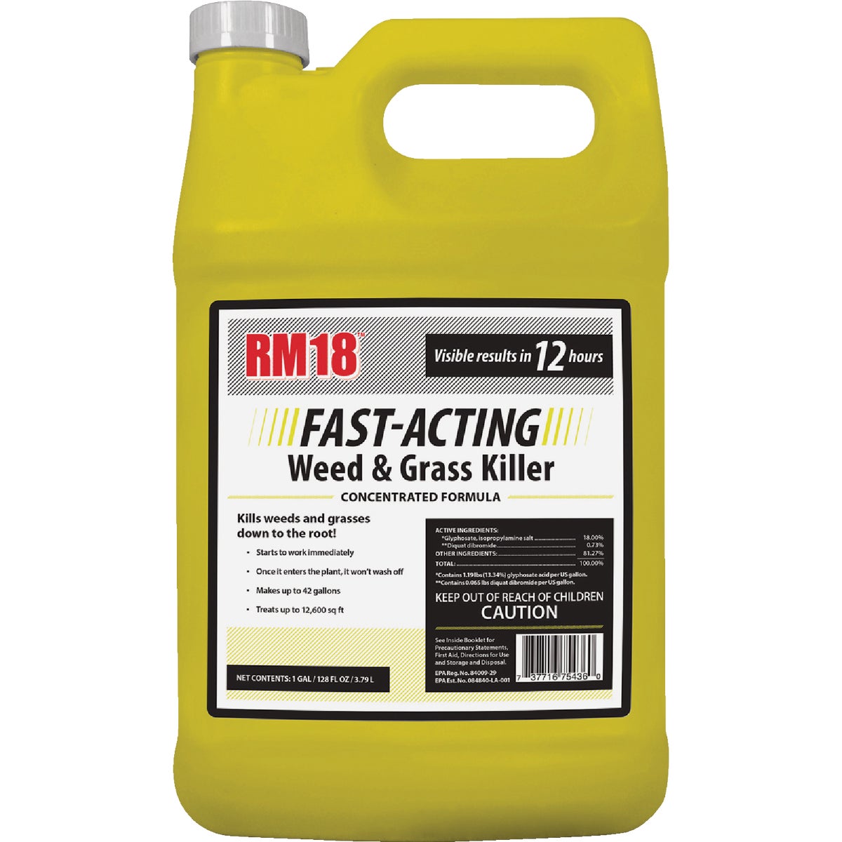 RM18 1 Gal. Concentrate Fast-Acting Weed & Grass Killer