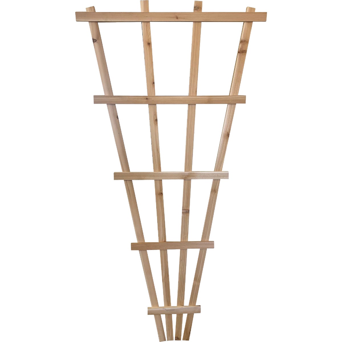 Real Wood Products 6 Ft. Heavy Duty Fan Trellis