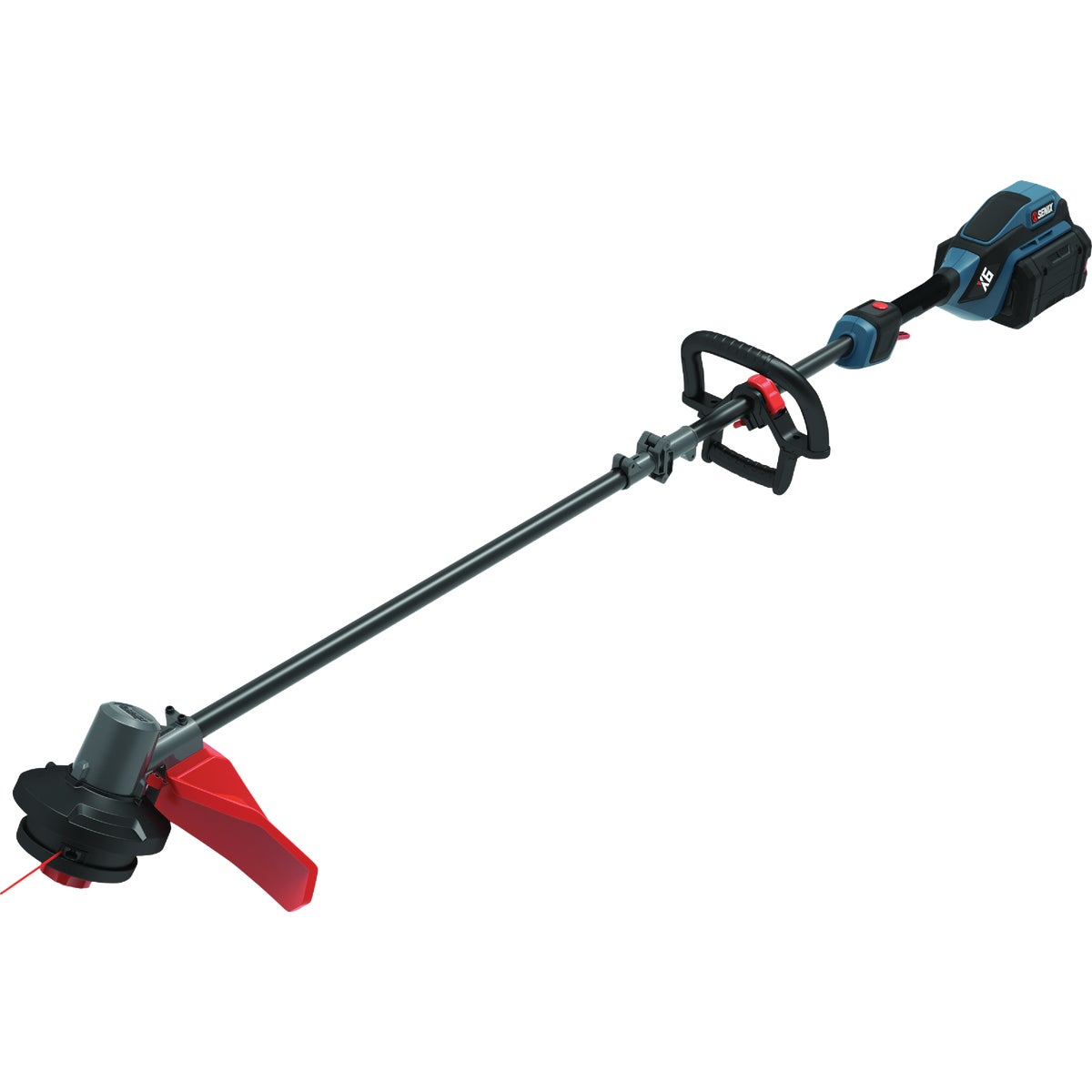 Senix X6 60V Max 16 In. Brushless Cordless String Trimmer Kit with 3.0 Ah Battery & Charger