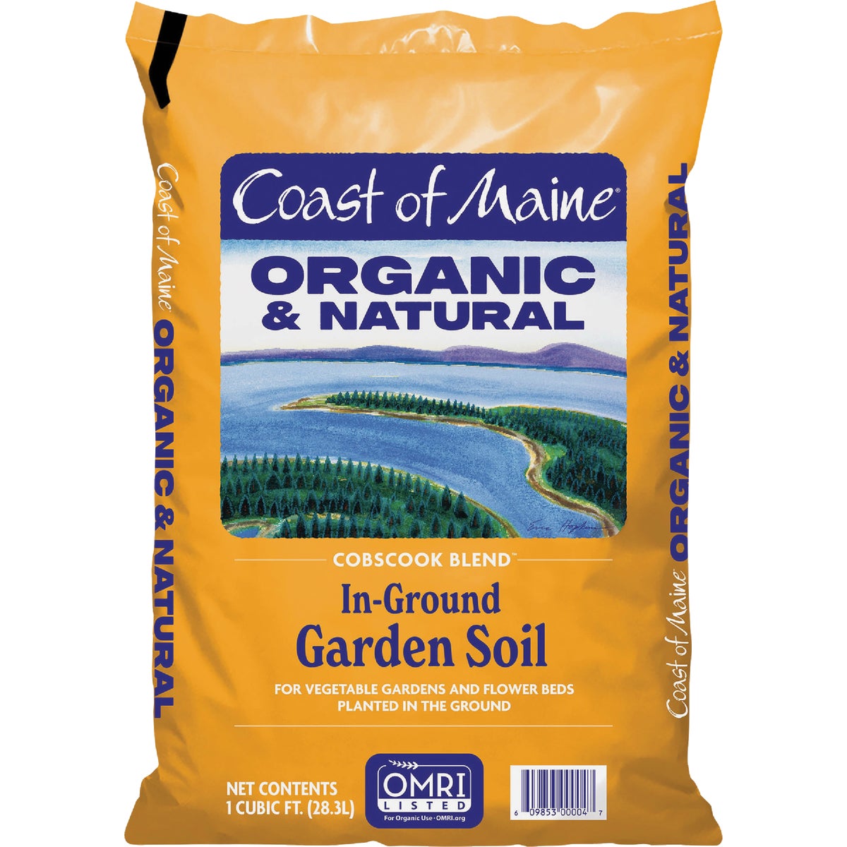 Coast of Maine Cobscook Blend 1 Cu. Ft. Organic & Natural Garden Soil