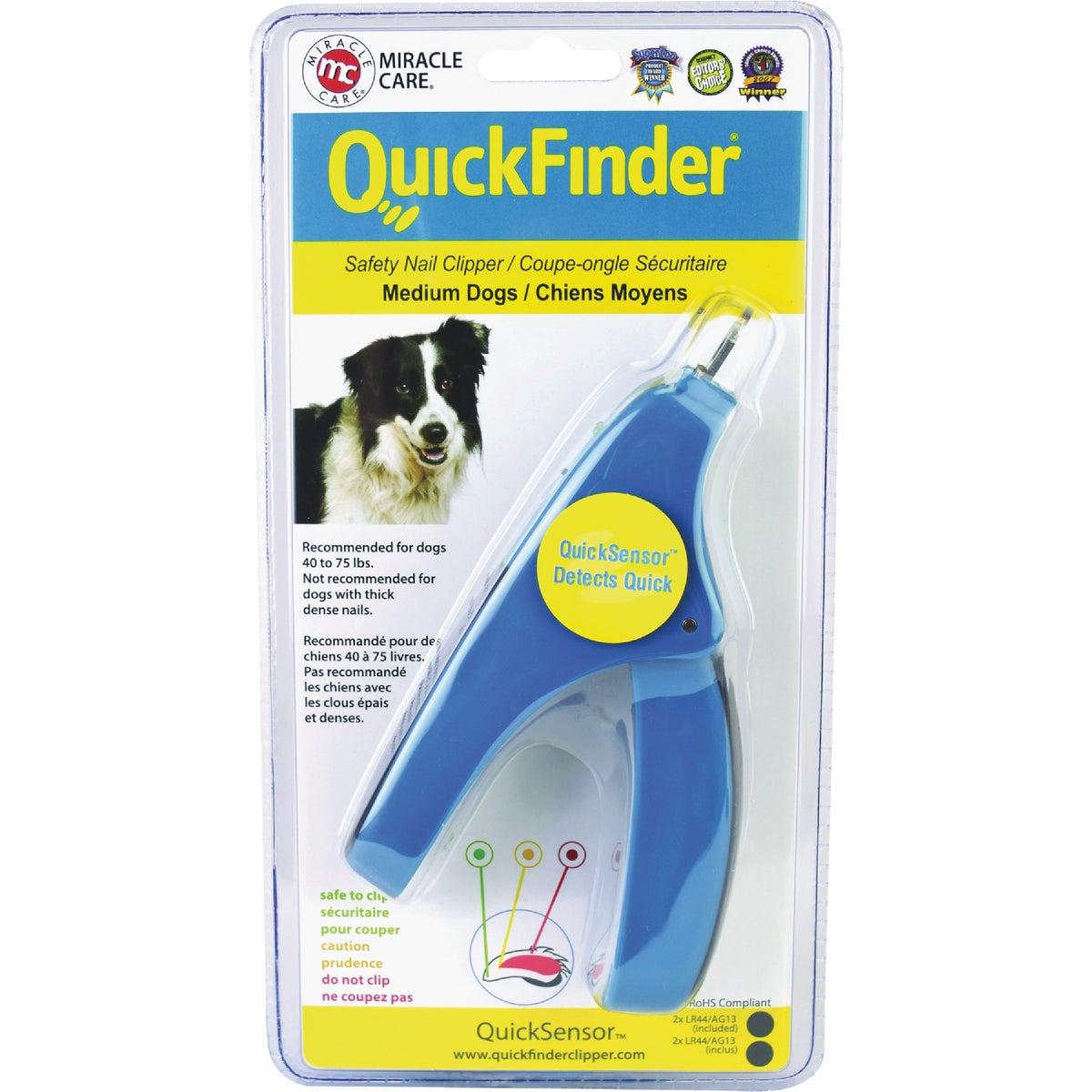 Miracle Care Quickfinder II Nail Clipper