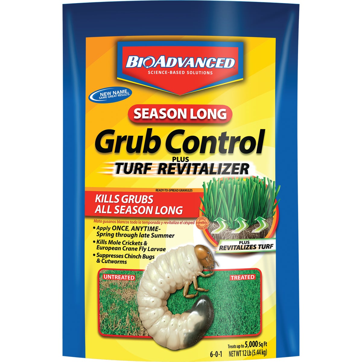 BioAdvanced Season-Long 12 Lb. Ready To Use Granules Grub Killer