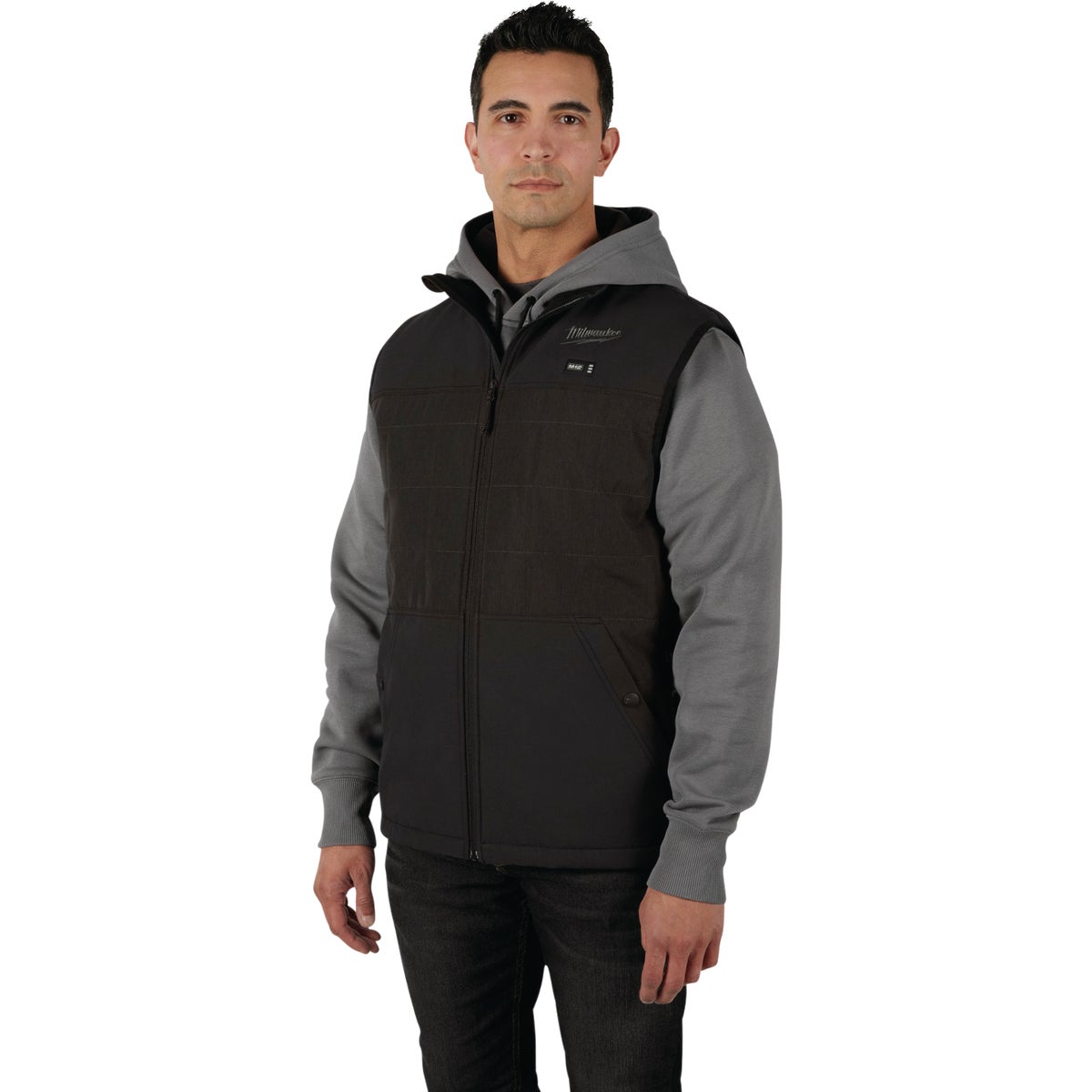 Milwaukee M12 Axis Men's XL Black Cordless Vest Kit