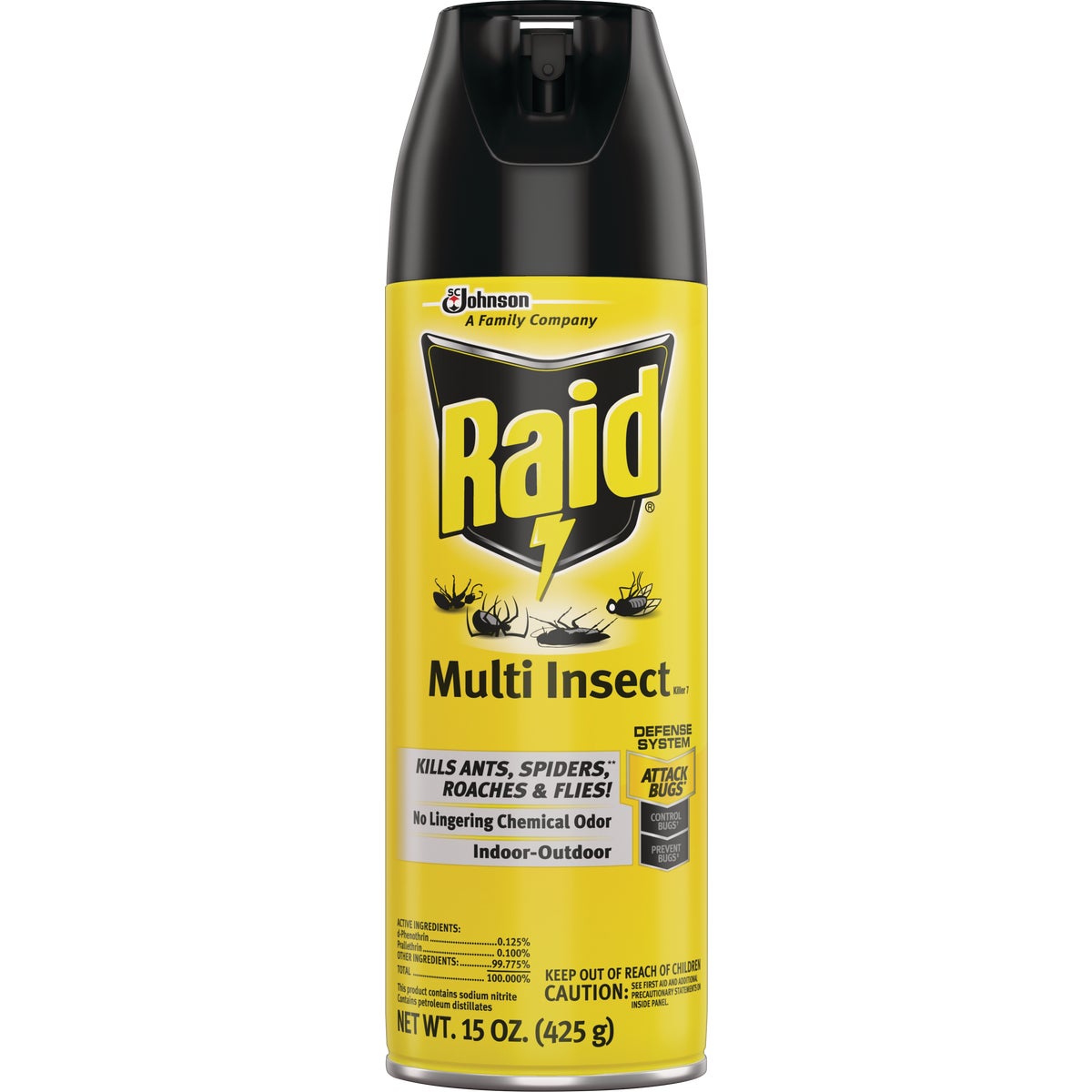 Raid Multi Insect 15 Oz. Aerosol Spray Insect Killer