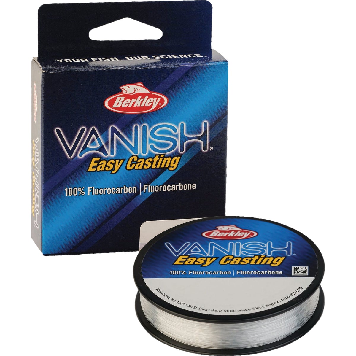 Berkley Vanish Clear 12 Lb. 110 Yd. Clear Fishing Line