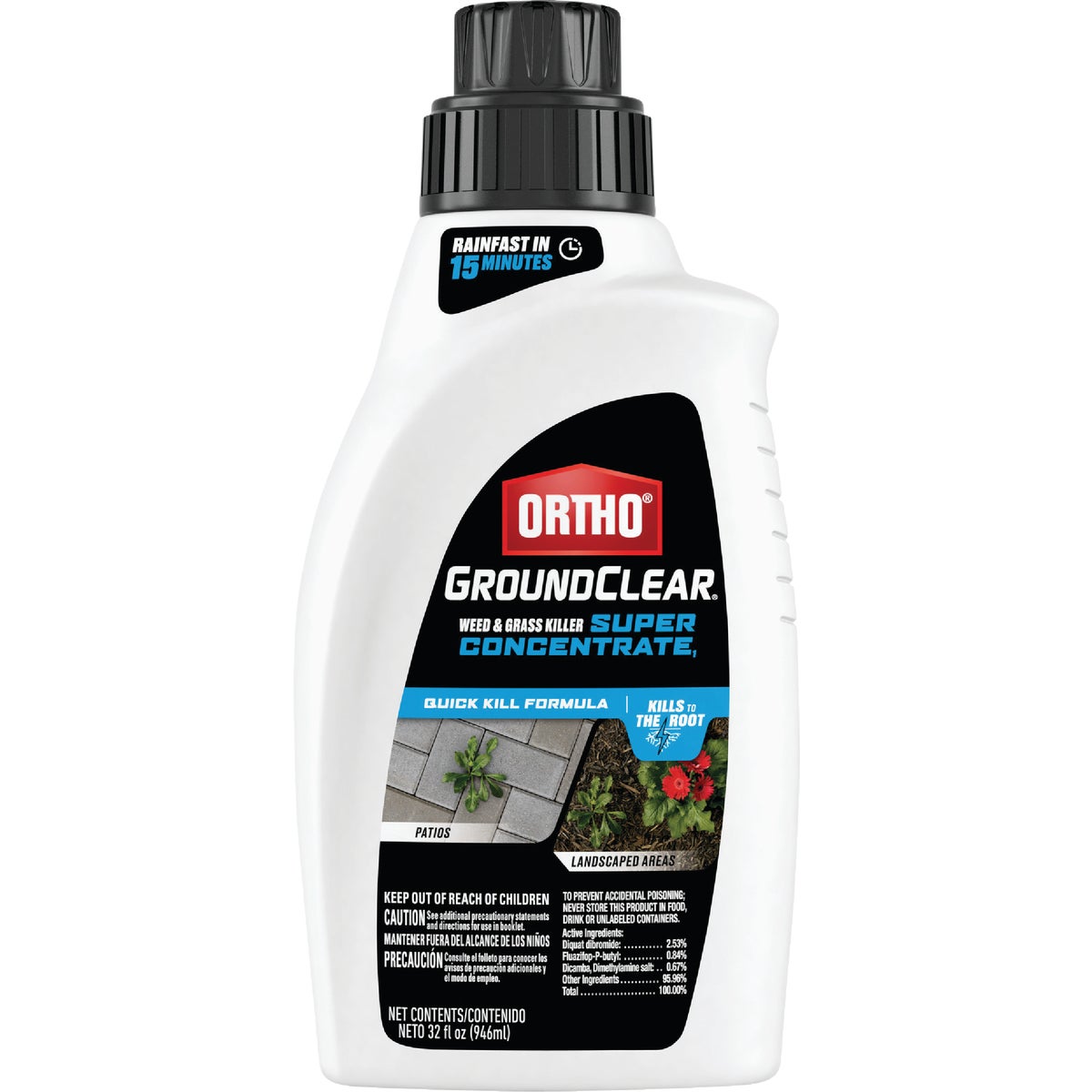Ortho GroundClear 32 Oz. Super Concentrate Weed Killer