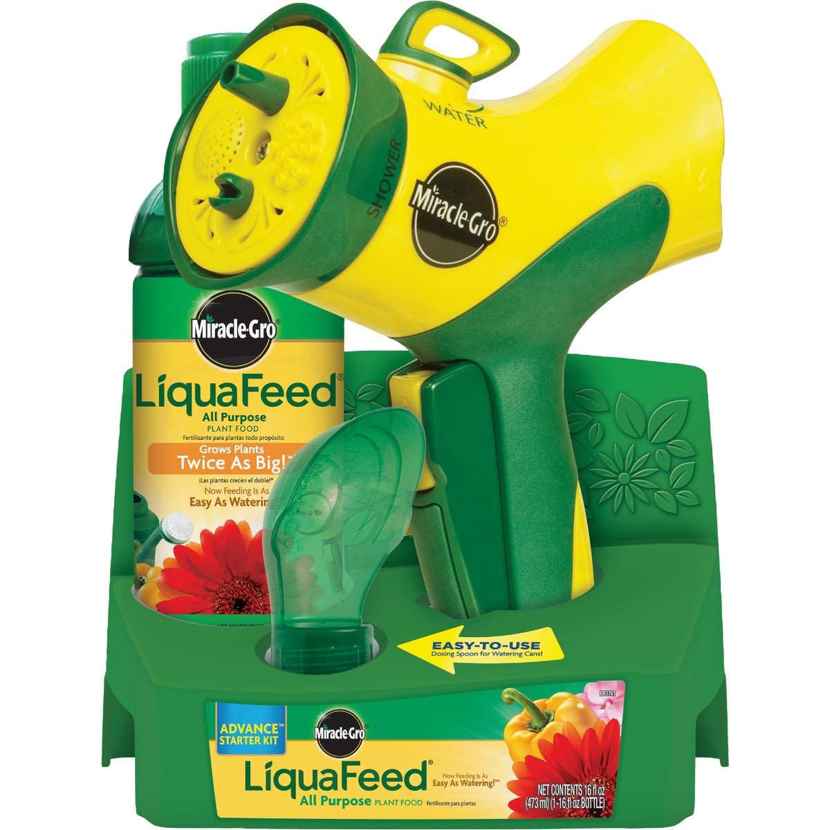 Miracle-Gro Liquafeed Starter Kit Hose End Sprayer