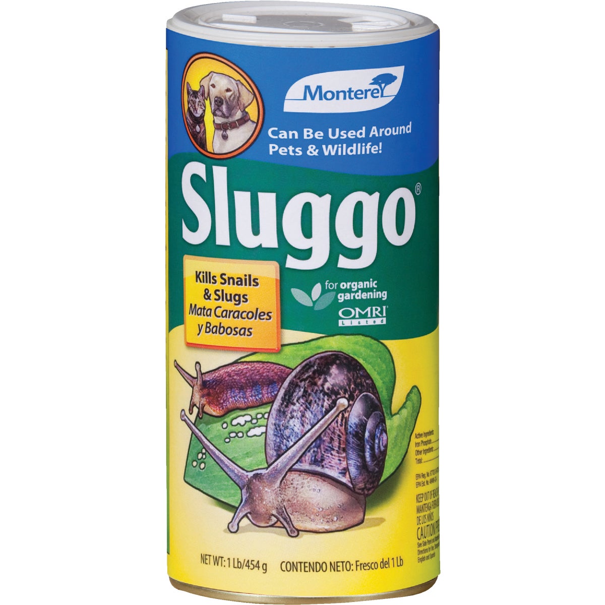 Monterey Sluggo Organic Slug & Snail Killer