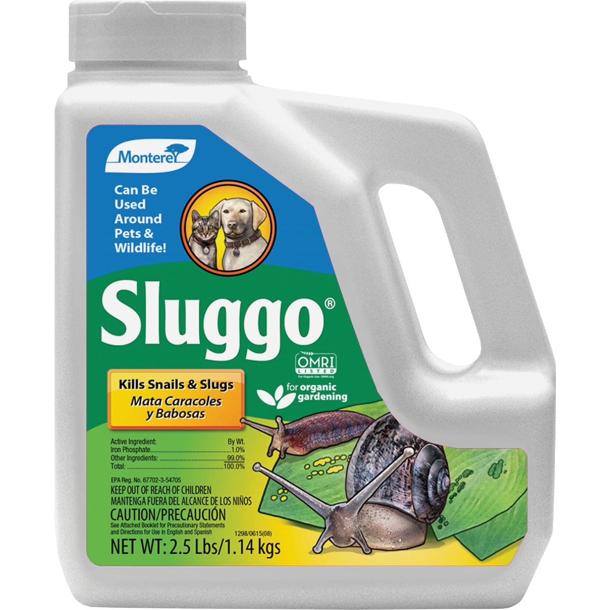 Monterey Sluggo Organic Slug & Snail Killer