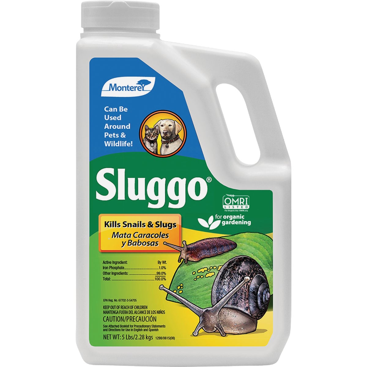 Monterey Sluggo Organic Slug & Snail Killer