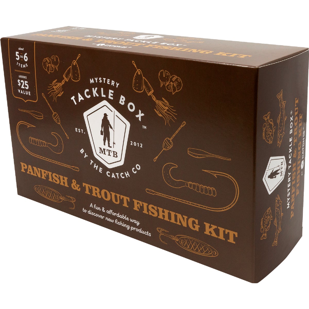 Mystery Tackle Box Panfish & Trout Regular Fishing Kit