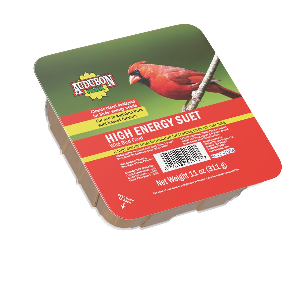 Audubon Park 11 Oz. High Energy Suet