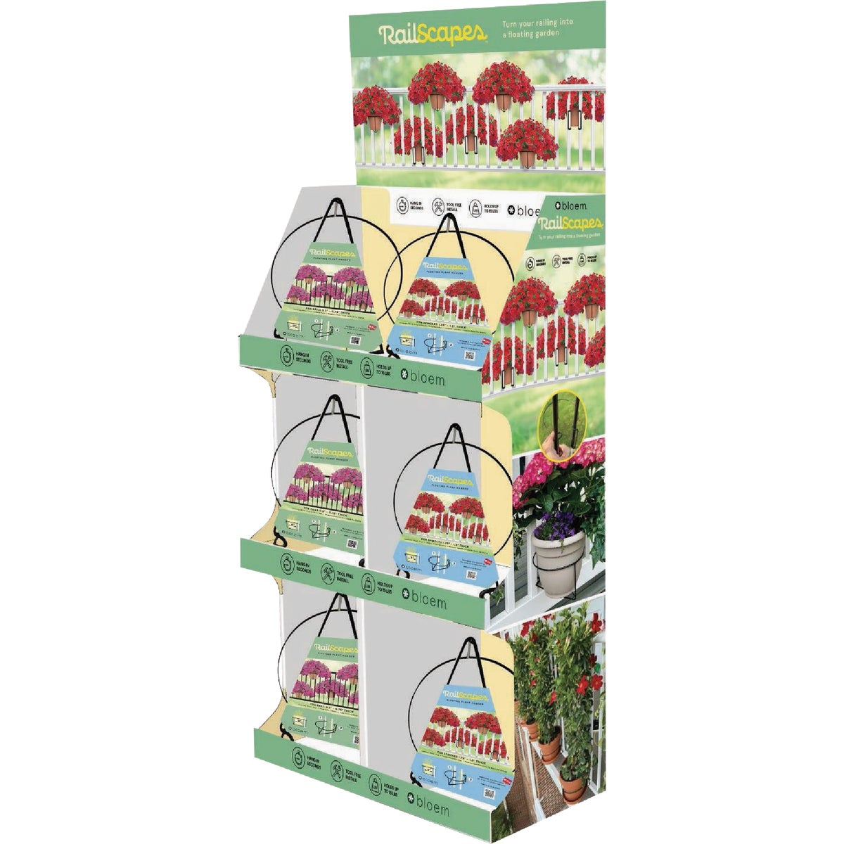 Bloem Railscape Display (72-Piece)