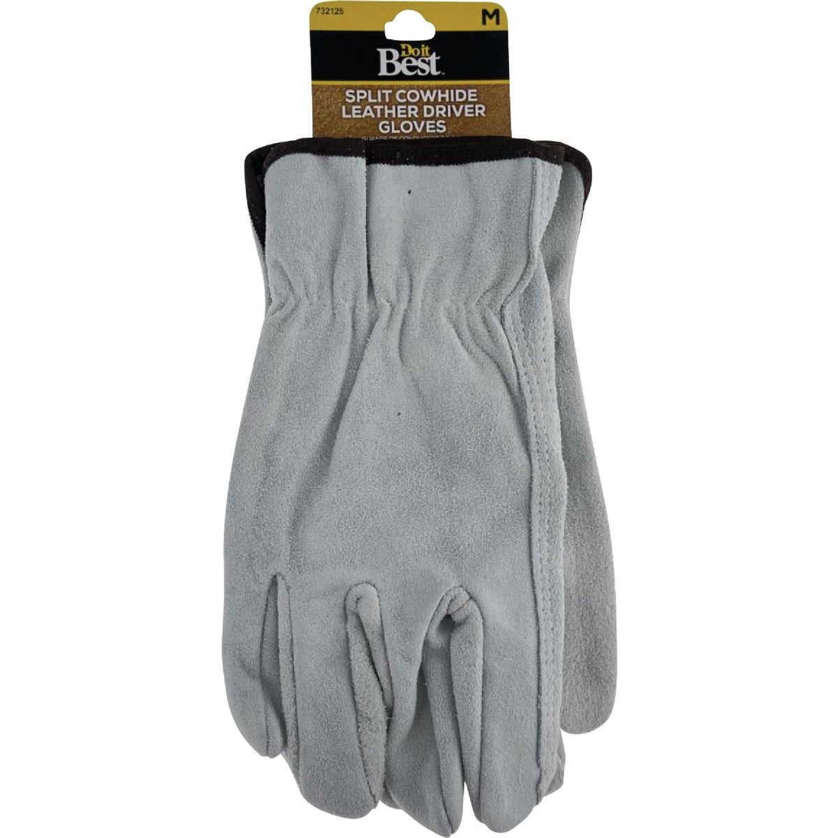 Do it Best Brushed Suede Leather Work Glove