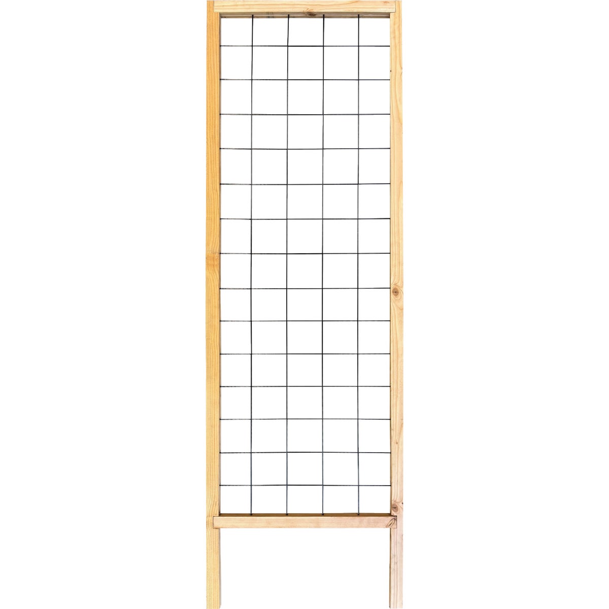 Real Wood Products 72 In. H. Wood Framed Garden Wire Trellis