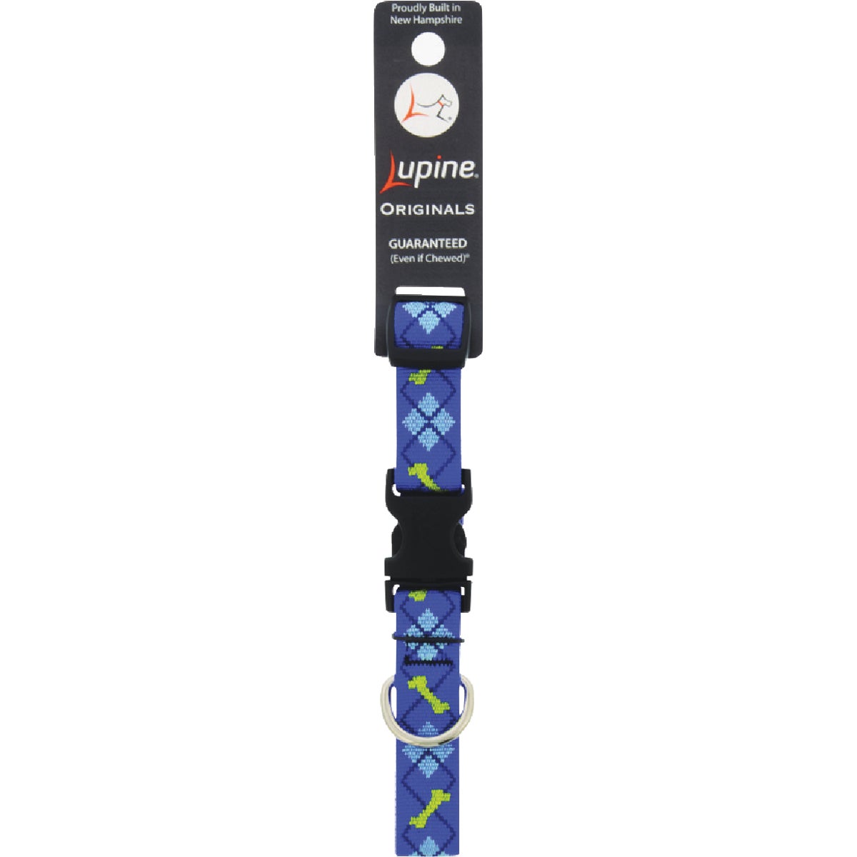 Lupine 3/4 In. Dapper Dog 9 to 14 In. Adjustable Collar