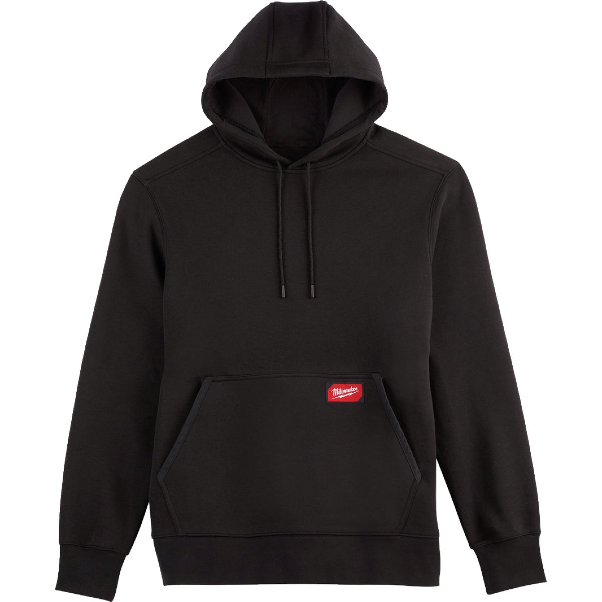 Milwaukee Medium Black Midweight Pullover Hooded Sweatshirt