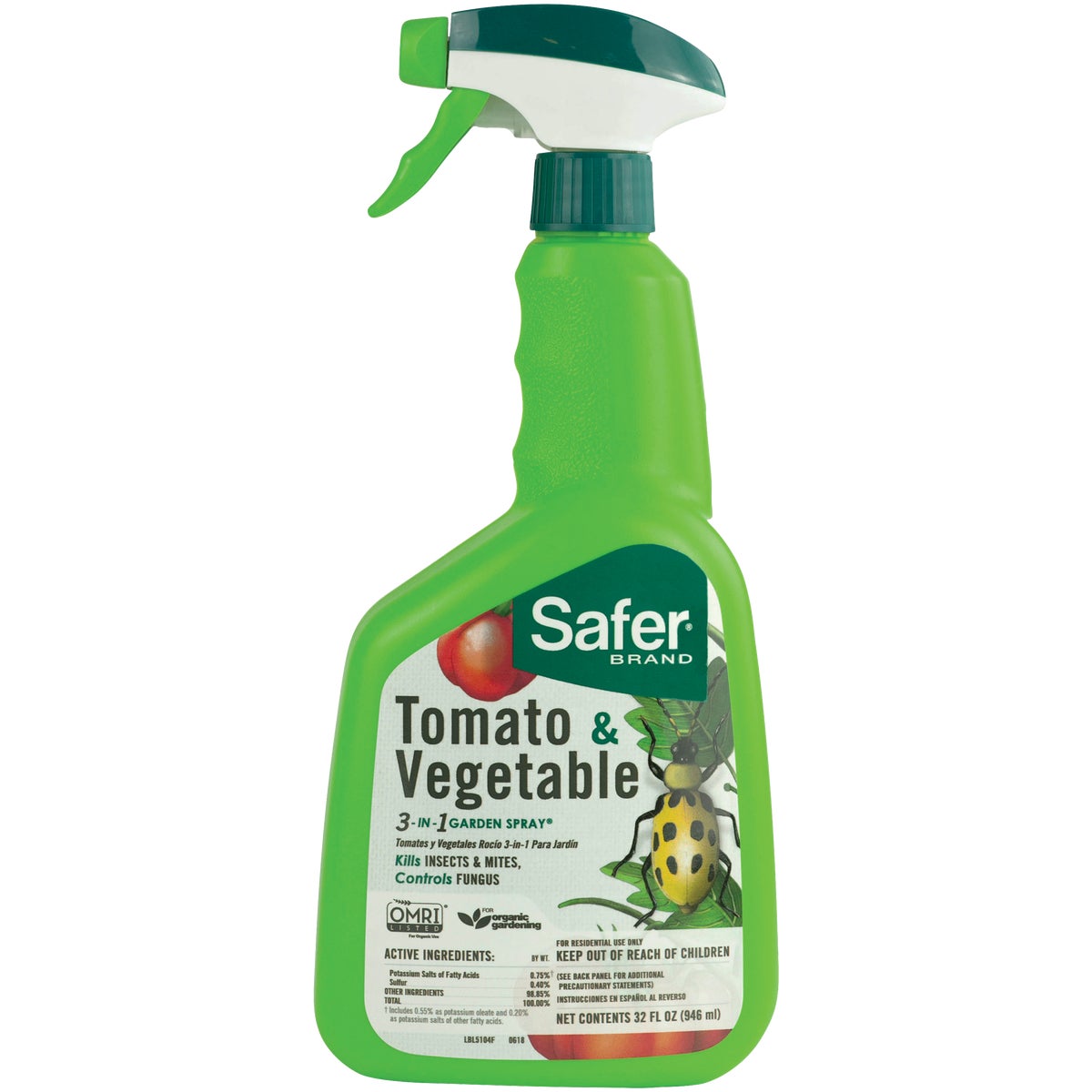 Safer Tomato & Vegetable Insect Killer