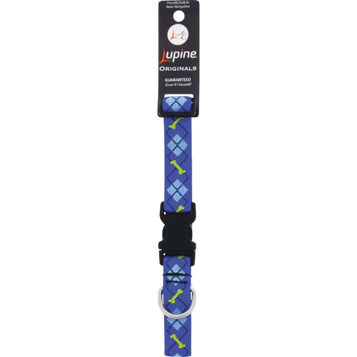 Lupine 1 In. Dapper Dog  12 In. to 20 In.  Adjustable.Collar