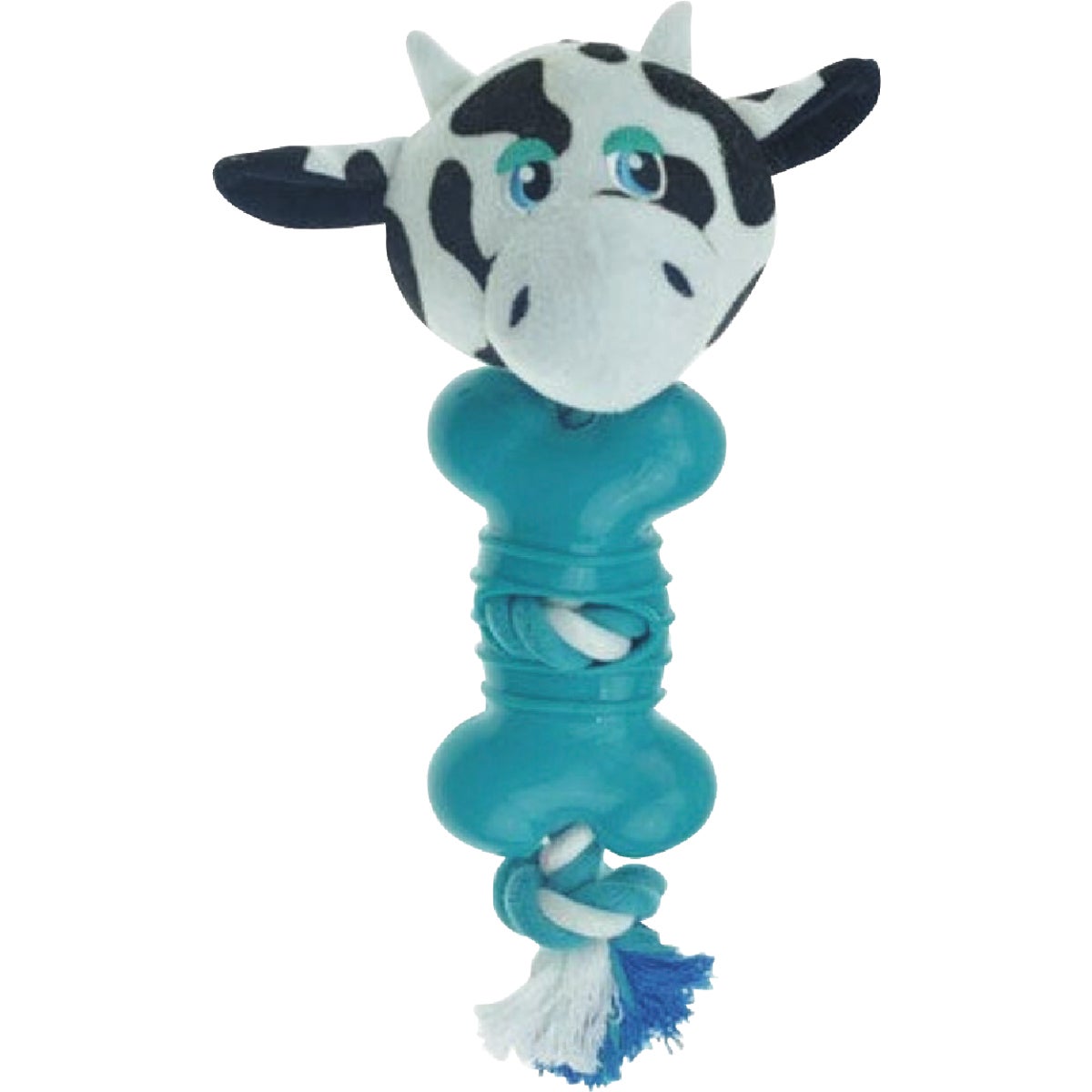 Boss Pet Pet Park Blvd Ropers Cow Dog Toy