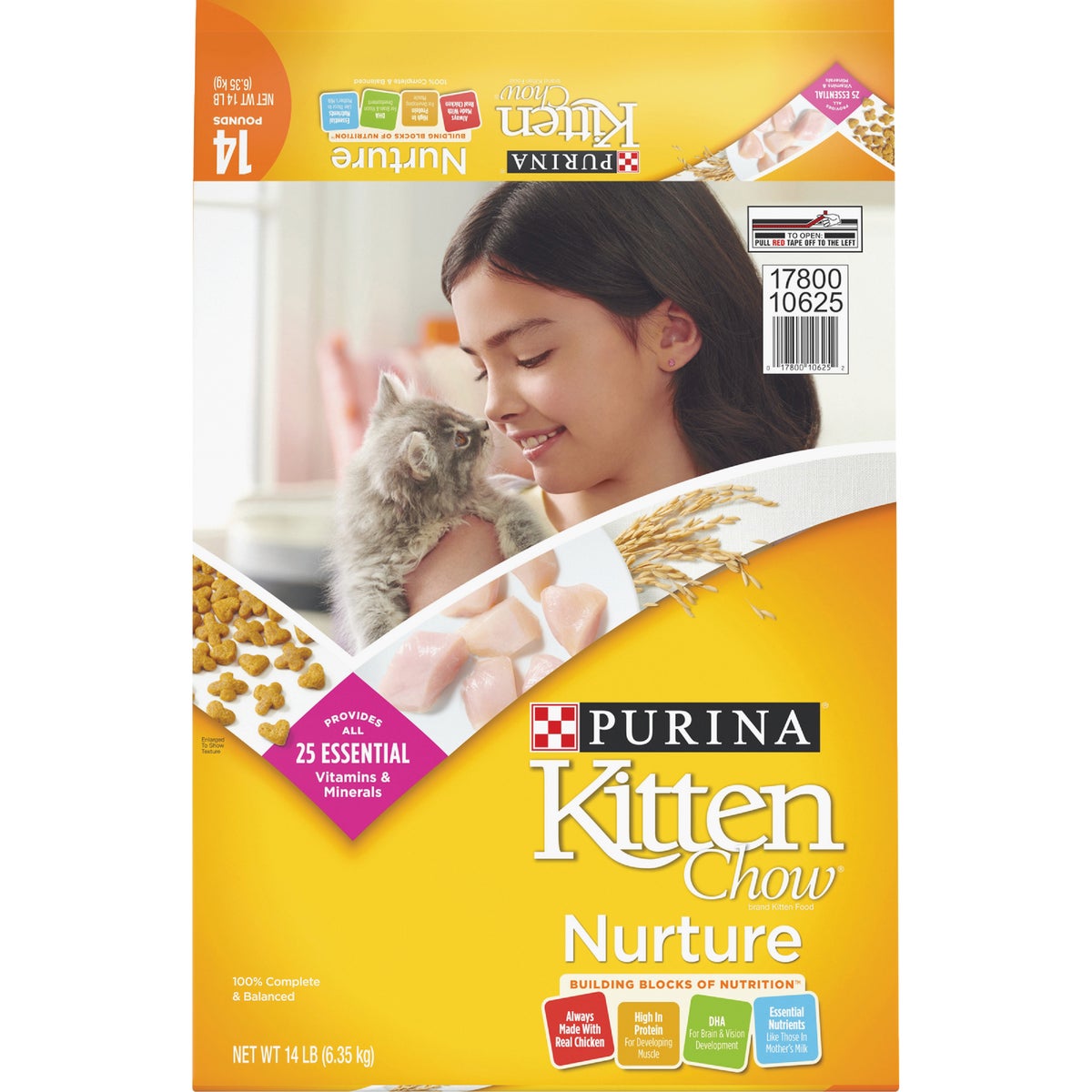 Purina Kitten Chow 14 Lb. Chicken Flavor Dry Kitten Food