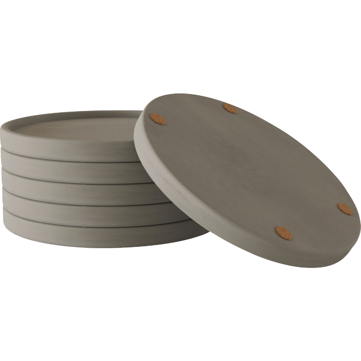 AveraStone 6 In. Round Natural Saucer