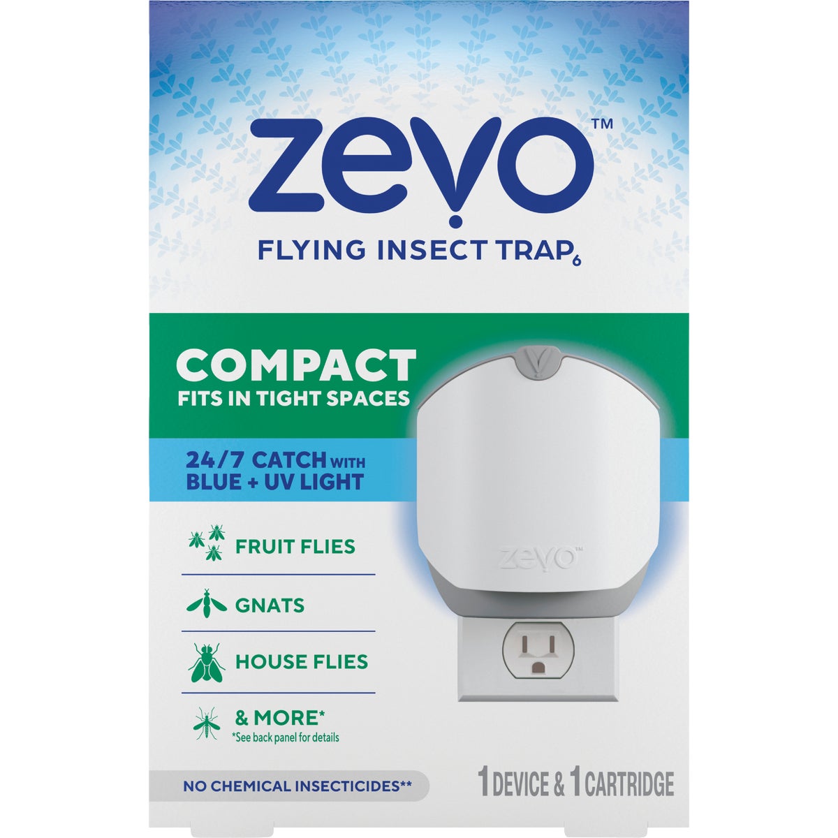 Zevo Compact Spaces Insect Trap Starter Kit