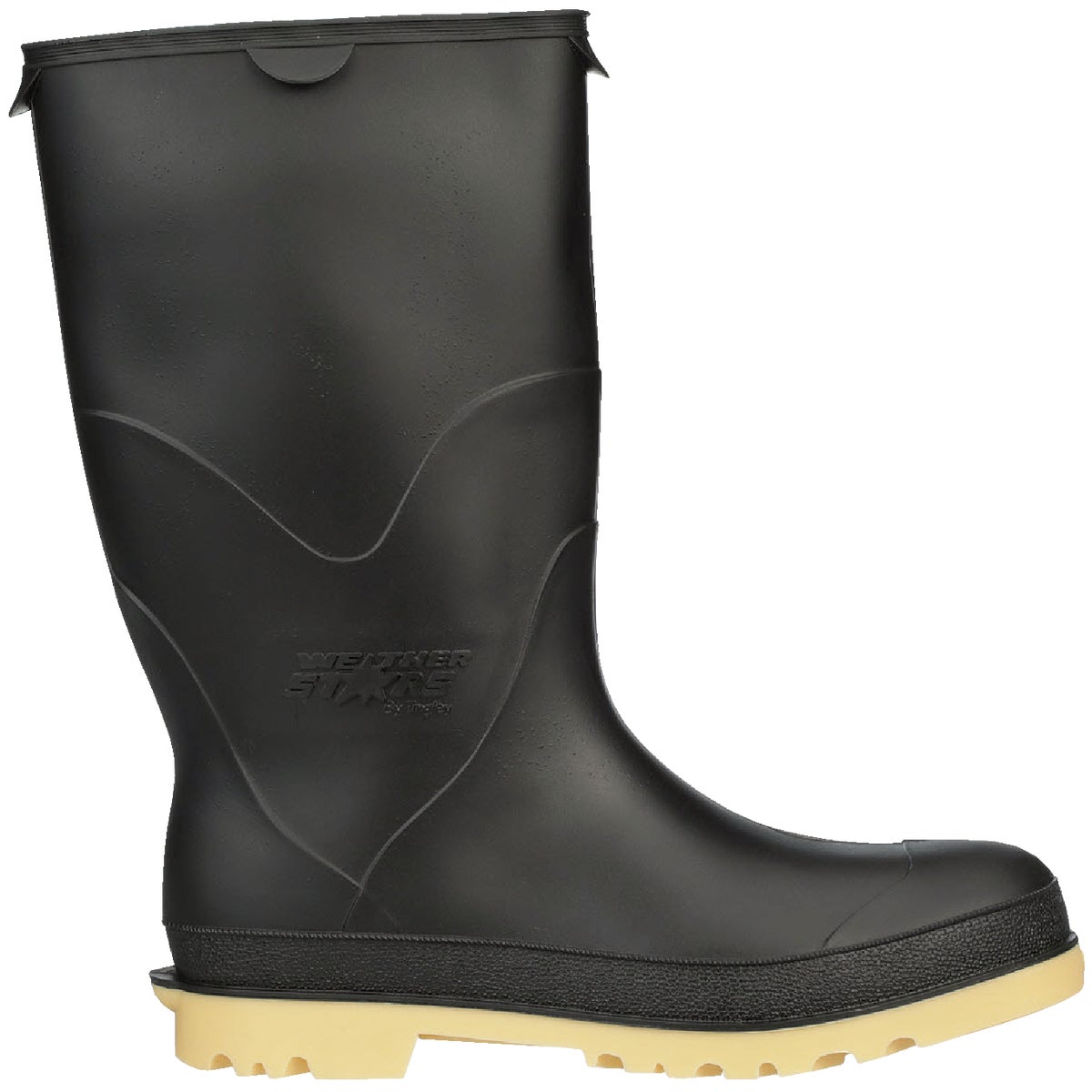 Tingley StormTracks Kids Size 3 Black Rain Boots