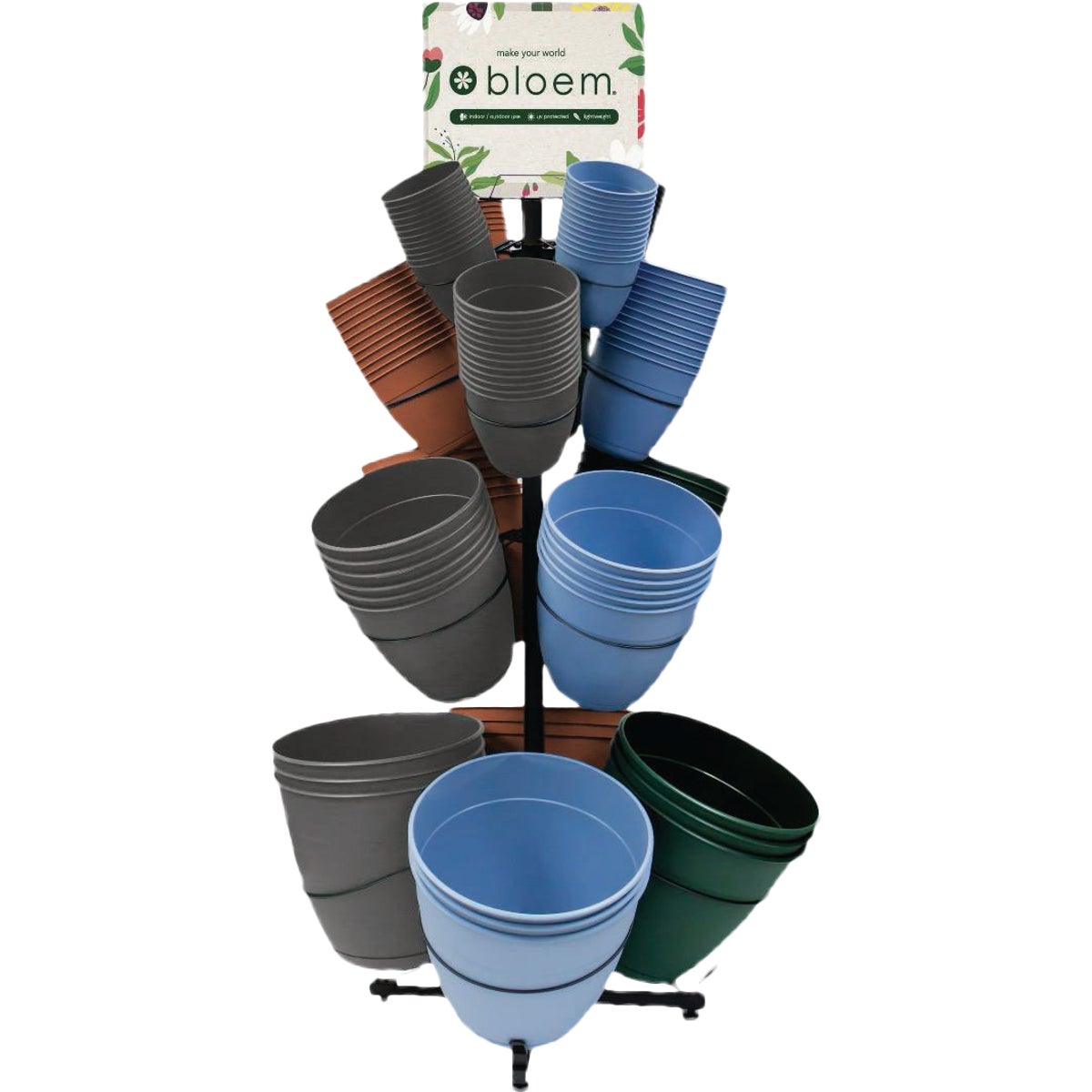 Bloem Dayton 6 In. to 16 In. Planter Display (288-Piece)