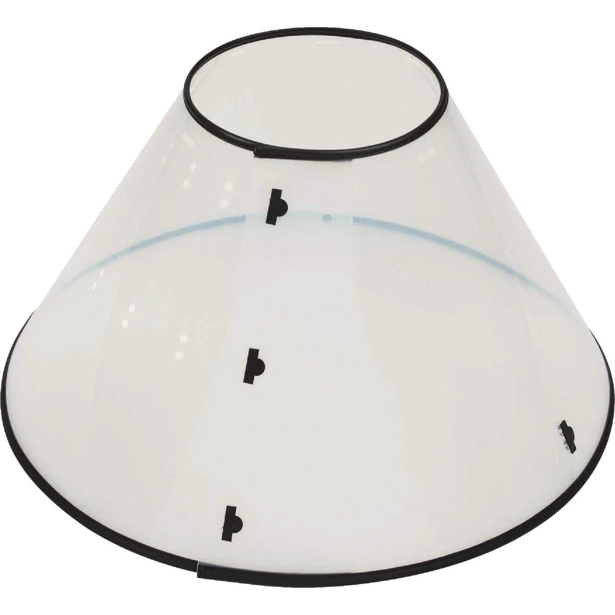 Total Pet Health XL 12 to 17 In. Clear E-Collar
