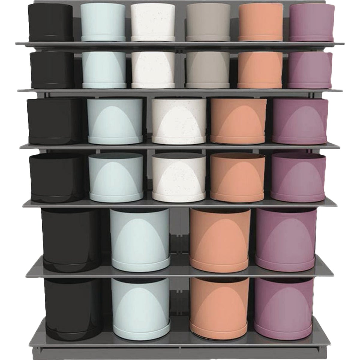 Bloem Mathers 6 In. to 10 In. Planter Display (60-Piece)