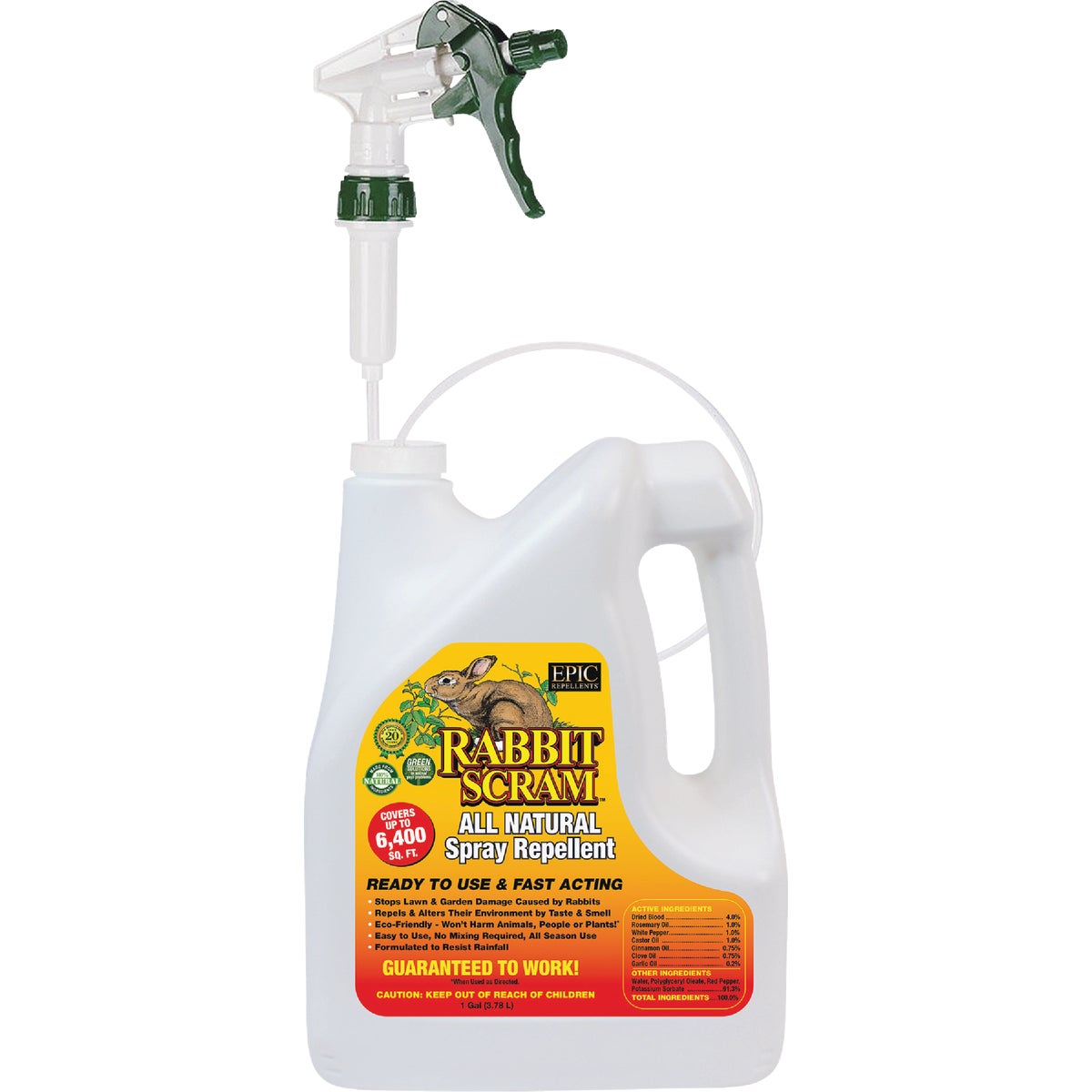 Rabbit Scram 1 Gal. Ready to Use Rabbit Repellent