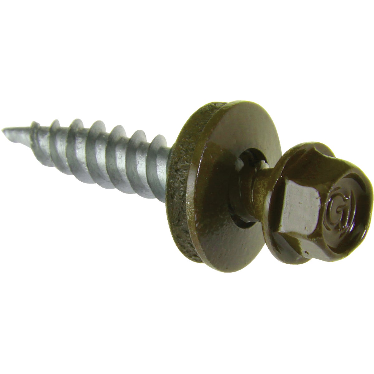 Do it #9 x 1-1/2 In. Hex Washered Green Framing Screw (250 Ct.)