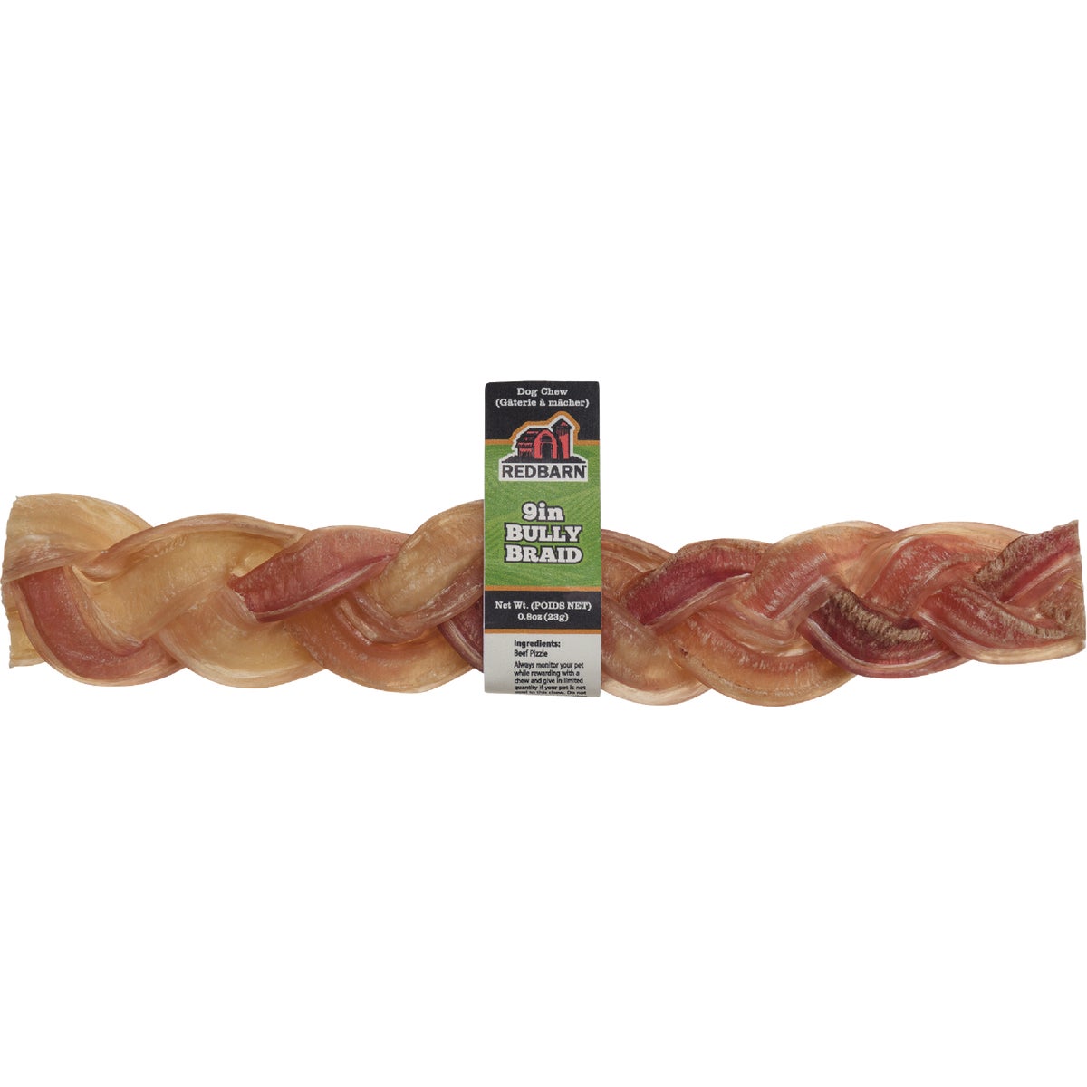 Redbarn 9 In. Braided Bully Dog Treat