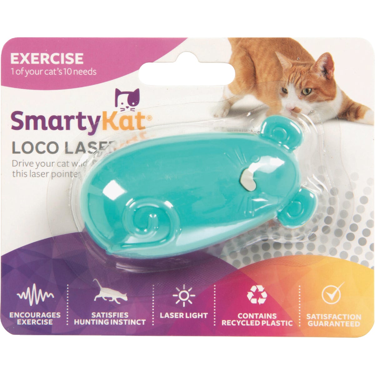 SmartyKat Loco Laser  Electronic Light Laser Cat Toy