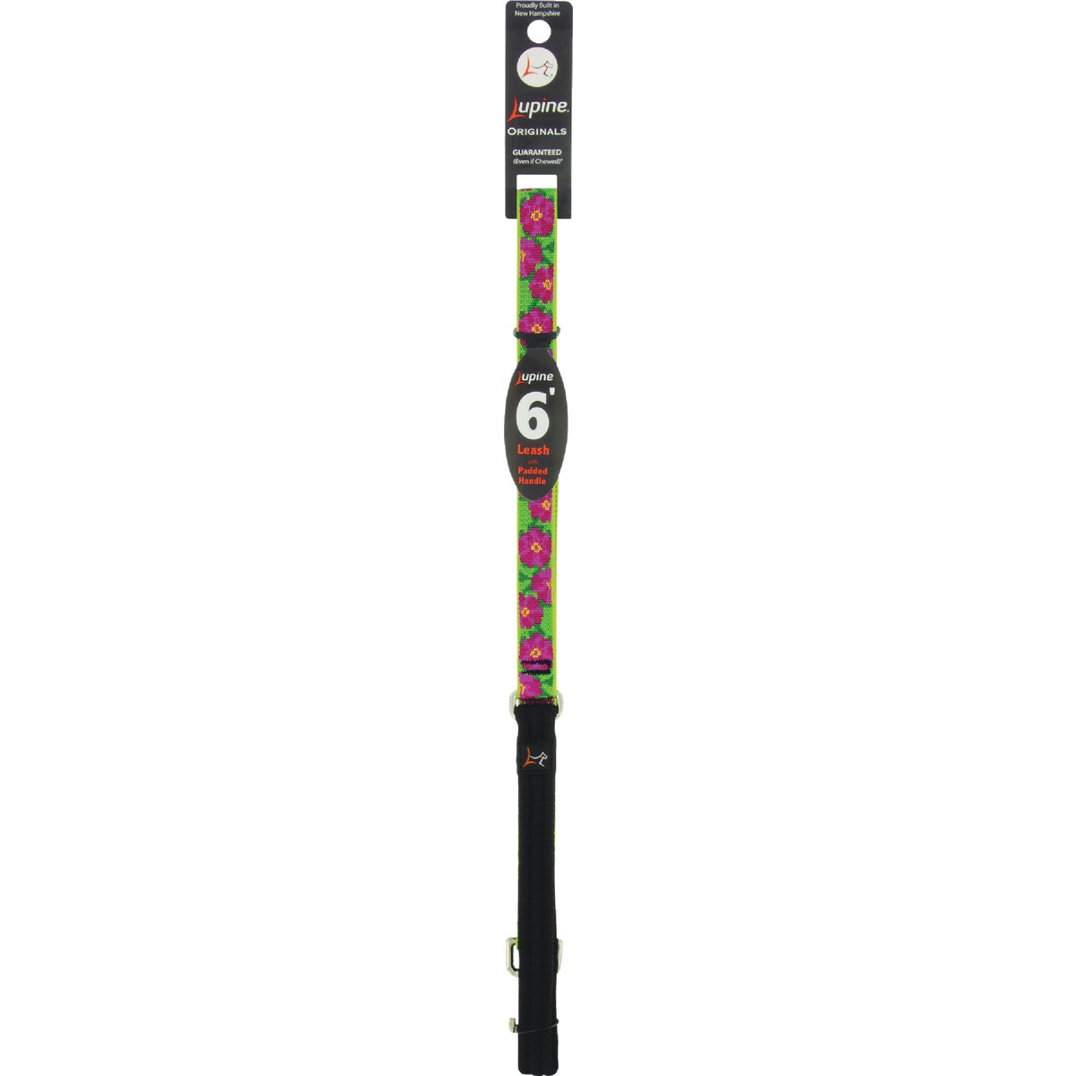 Lupine 3/4 In. x 6 Ft. Petunias Dog Leash