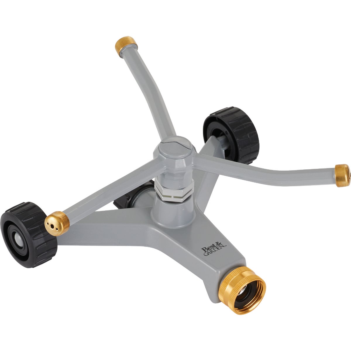 Best Garden Brass 3-Arm Rotary Sprinkler