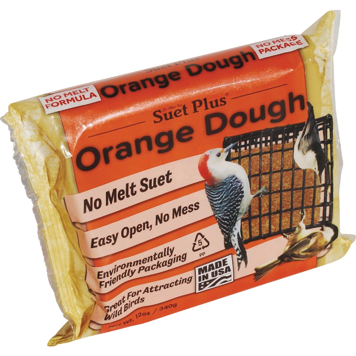 Suet Plus 12 Oz. Orange Suet Dough