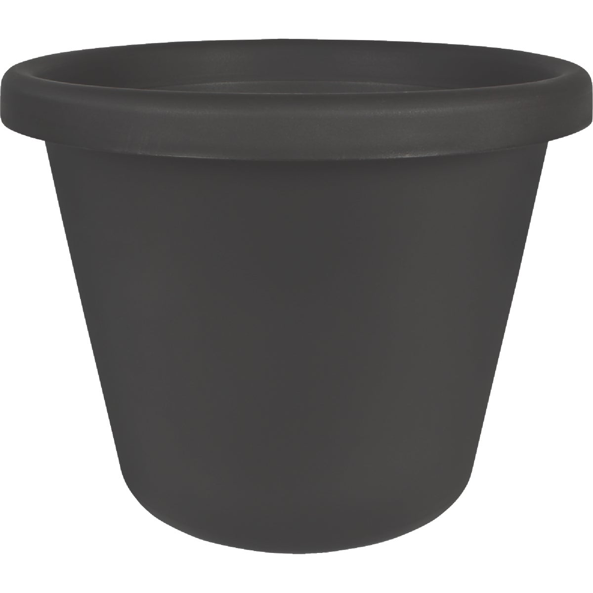 HC Companies 12 In. Black Classic Planter