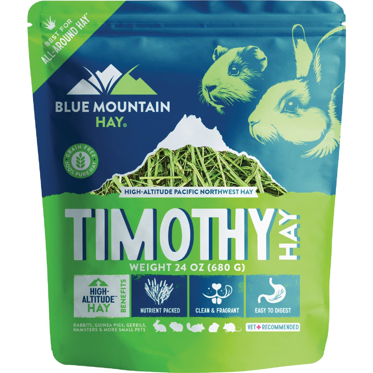 Blue Mountain Hay High Altitude 48 Oz. Timothy Hay