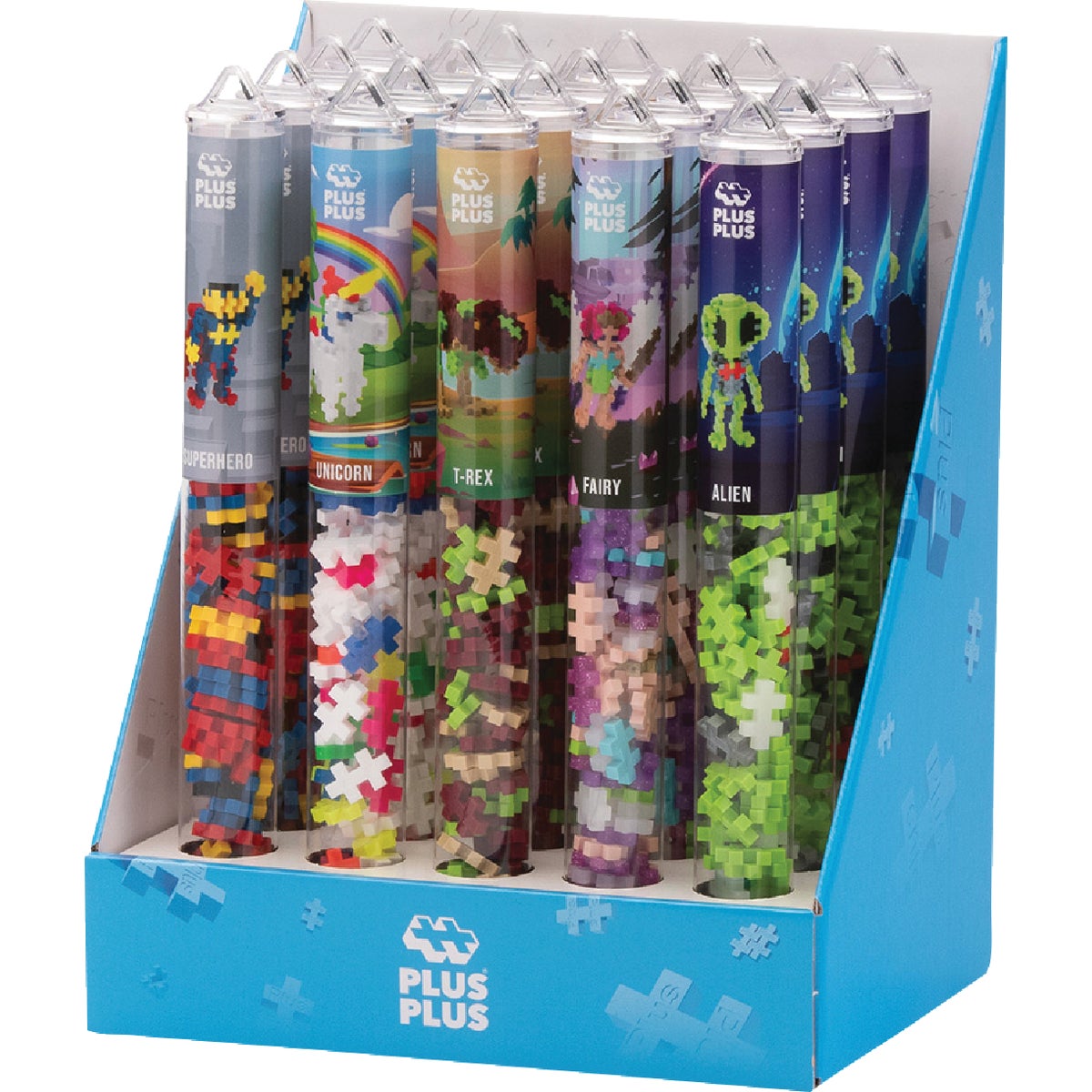 Plus-Plus USA Best Seller Display Program (20-Piece)