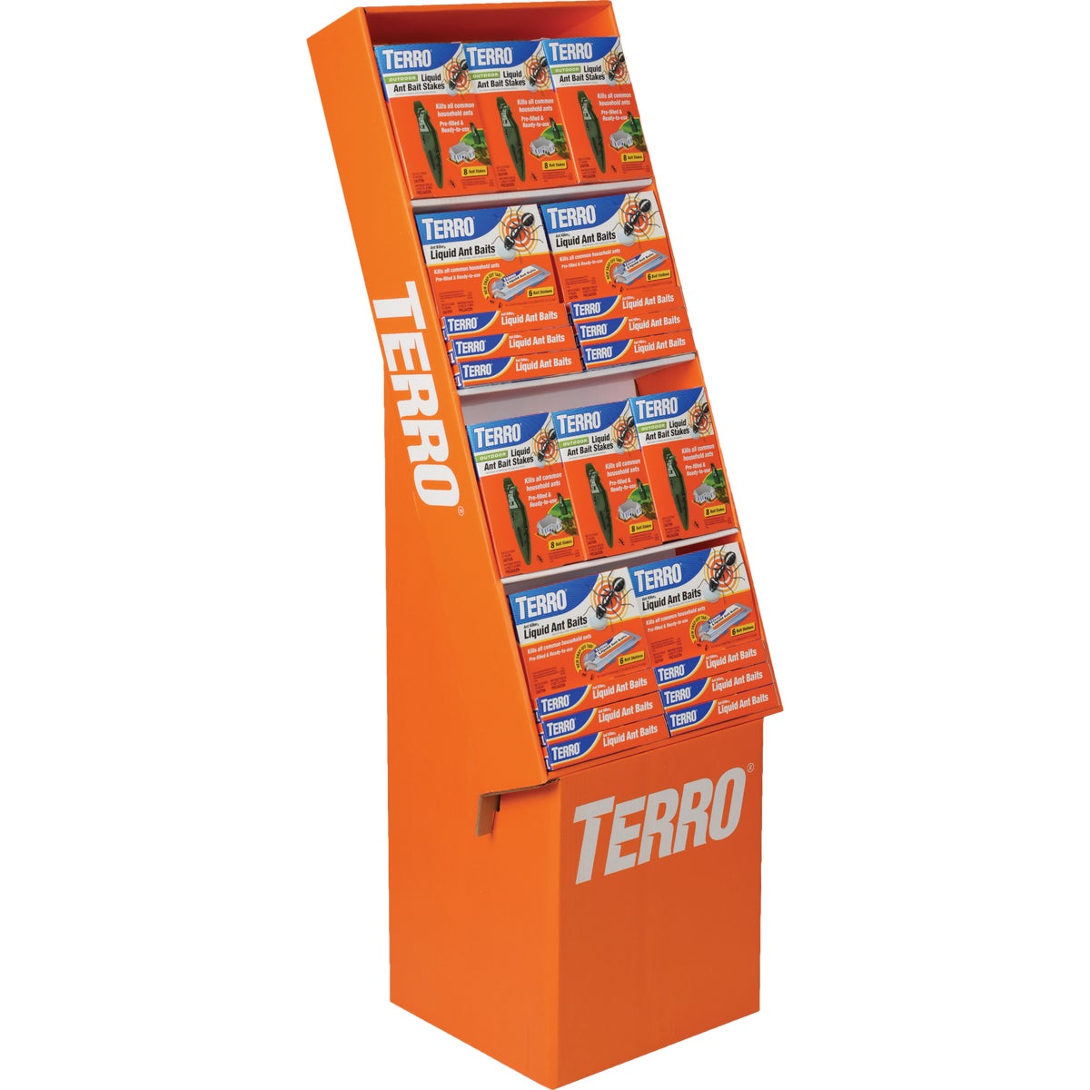 Terro Liquid Ant Bait Traps & Stakes Floor Display