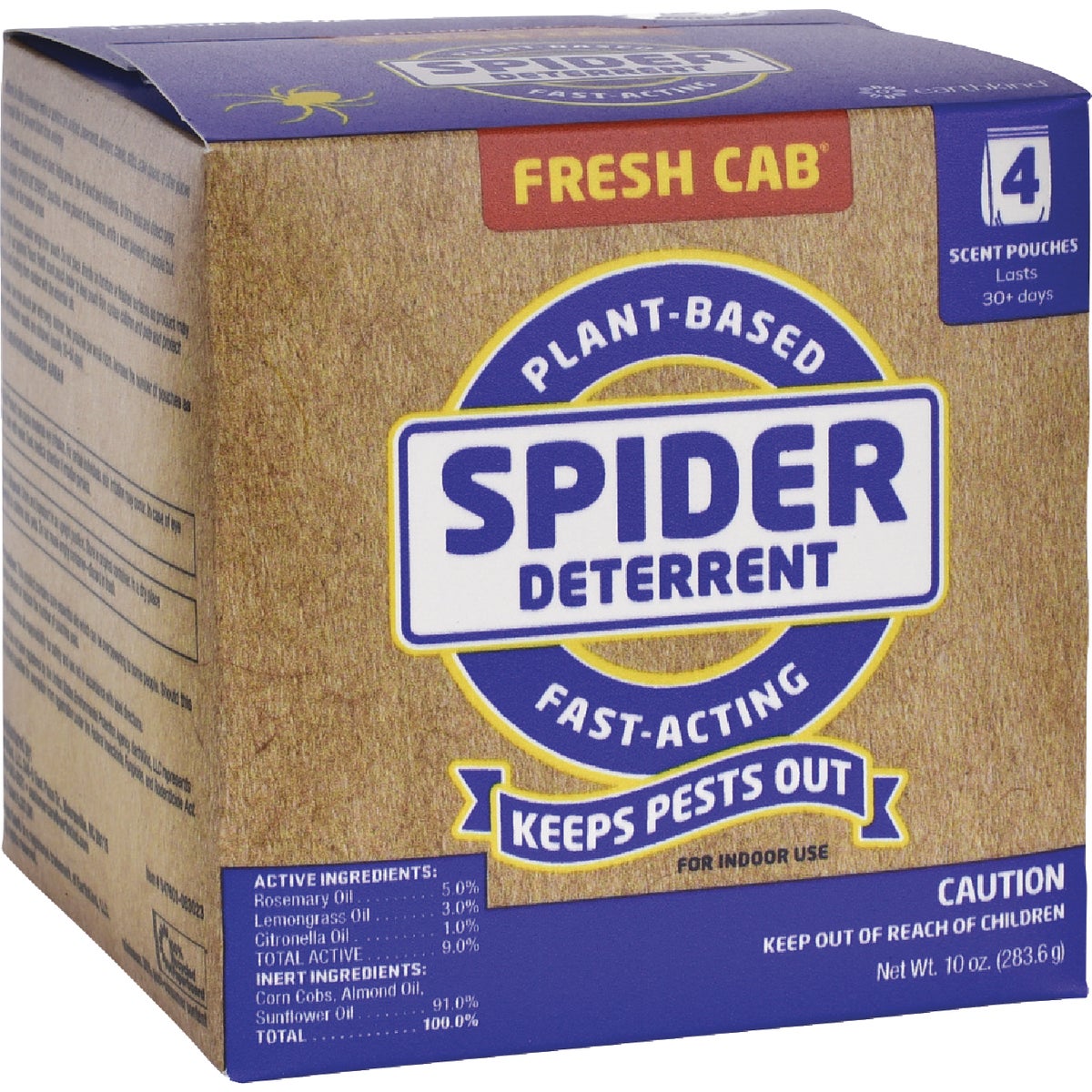 Fresh Cab Spider Deterrent (4-Pack)