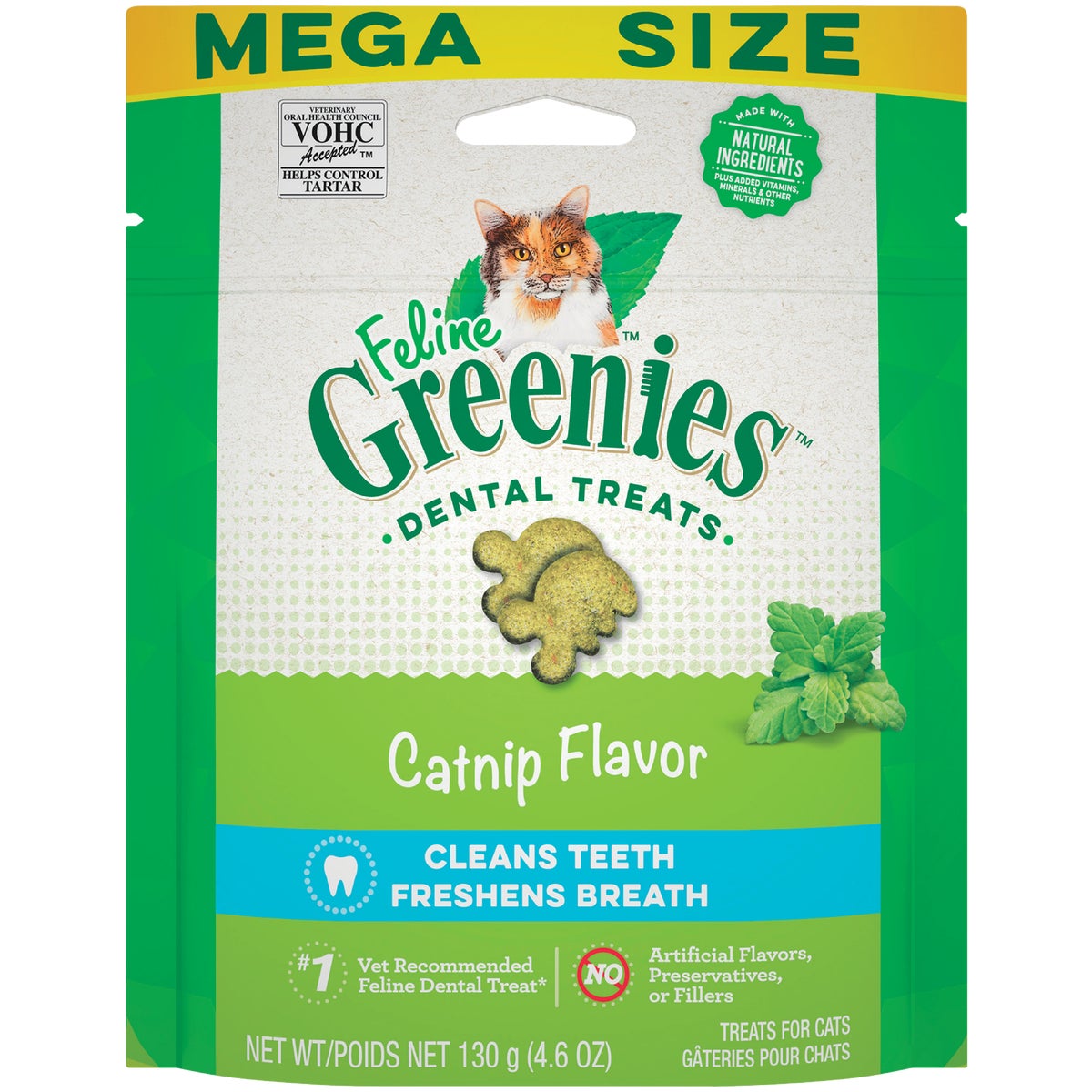 Greenies Catnip 4.6 Oz. Dental Cat Treats