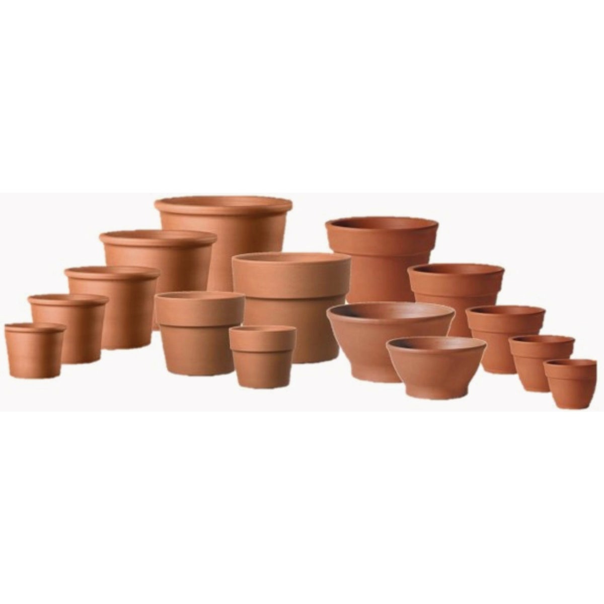 Deroma Red Clay Planter Sun Display (335-Piece)