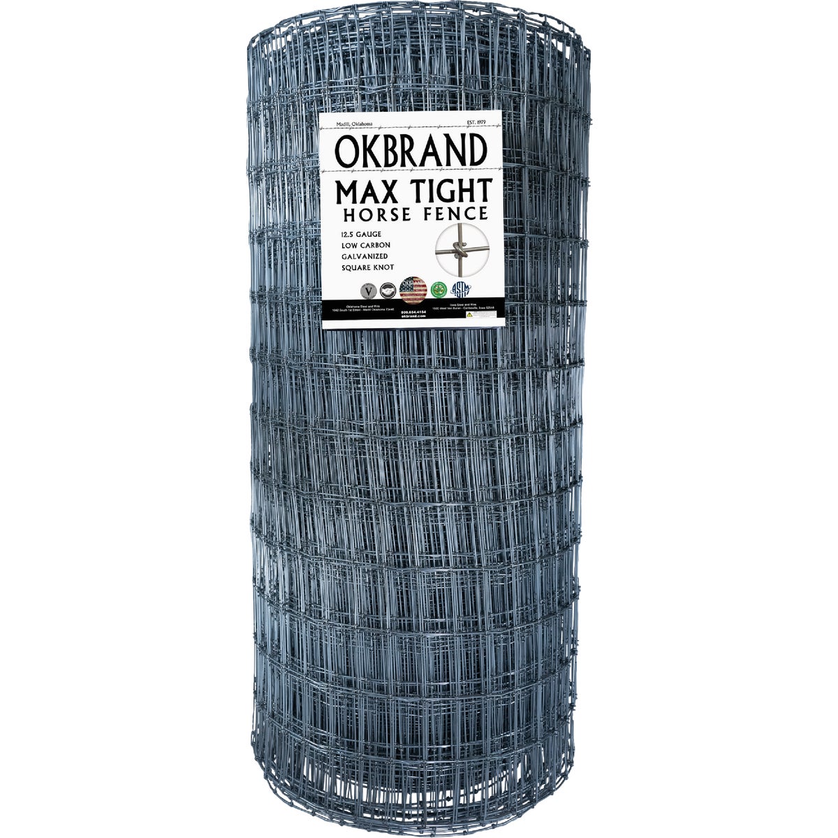 Oklahoma Steel 60 In. x 100 Ft. Horse Fence