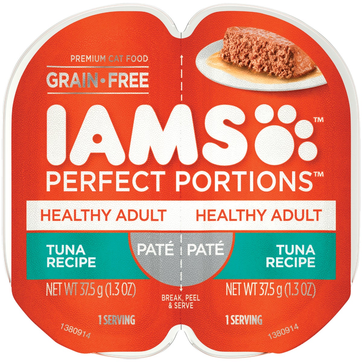 Iams Perfect Portions Healthy Adult 2.6 Oz. Tuna Flavor Adult Wet Cat Food